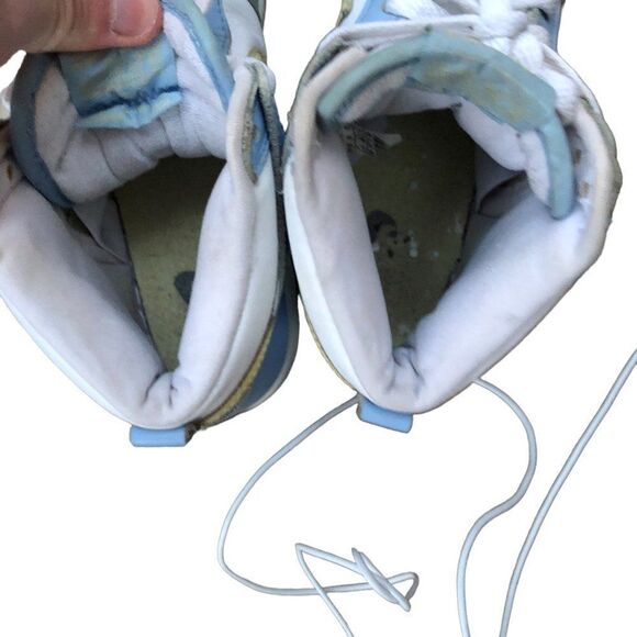Vintage 2004 Wmns Dunk High 'White Blue' Size 6 - Picture 2 of 14